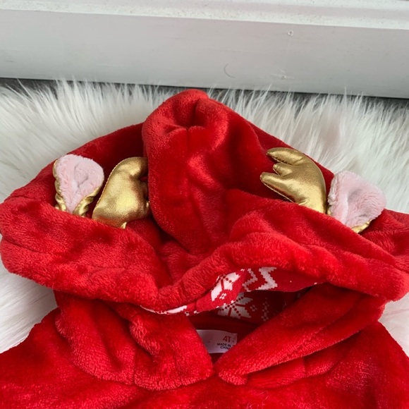 Epic Threads Fuzzy Hoodie Outfit Set Size 4T - Picture 4 of 7